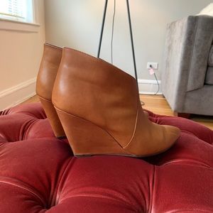 Seychelles wedge leather booties